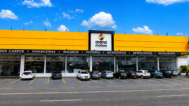 Fachada de uma unidade Auto Shopping Nações Unidas